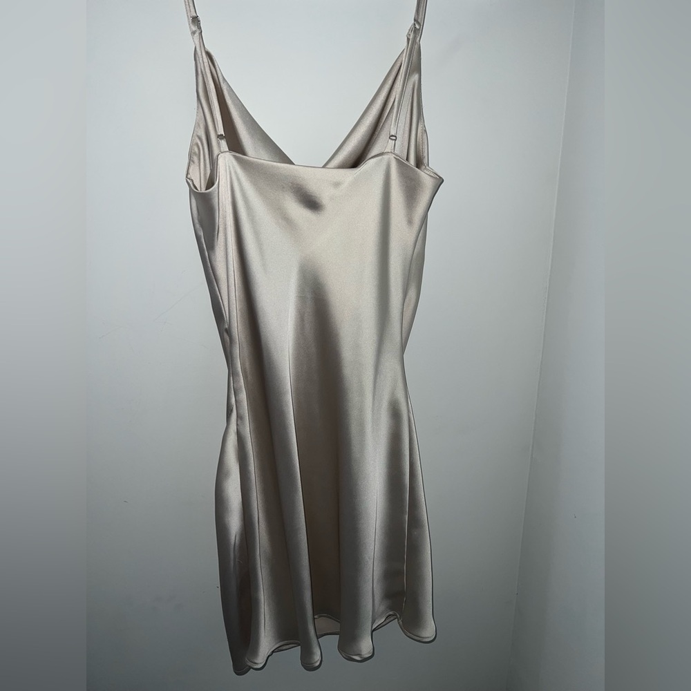 Dynamite Satin Dress - Picture 2 of 4